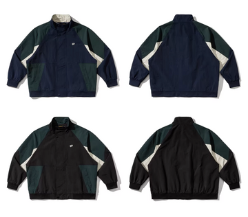 Stone  ジャケット 新品未使用 カラーブロック スタンドカラー ワークジャケット N6479