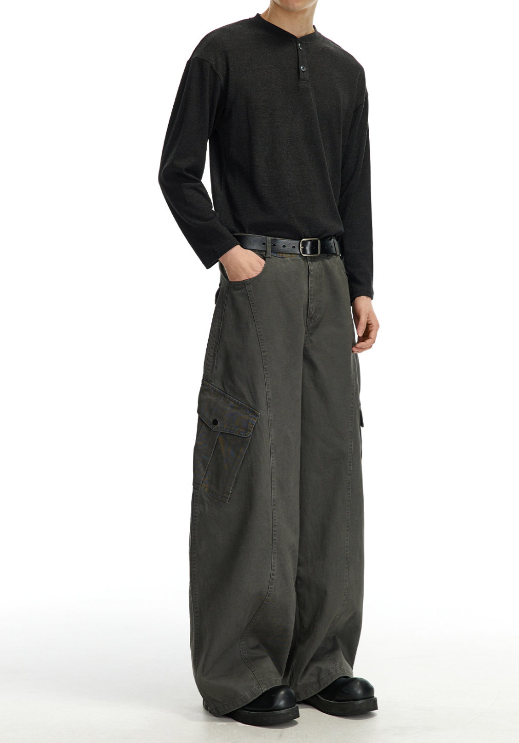 ヴィンテージワーク カーブレッグ カーゴパンツ　N6484