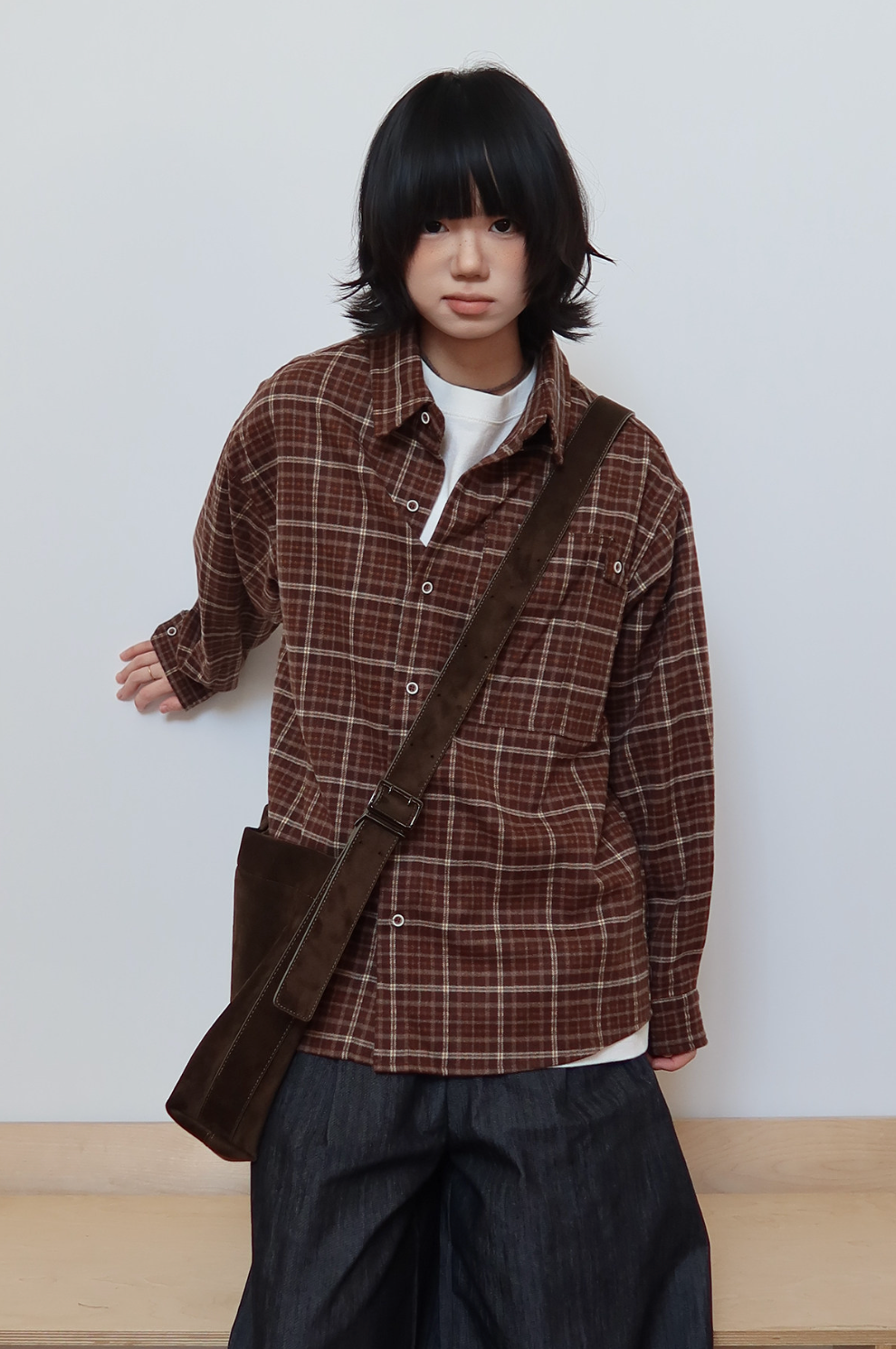 アメリカンヴィンテージ 厚手チェックシャツ　N6520