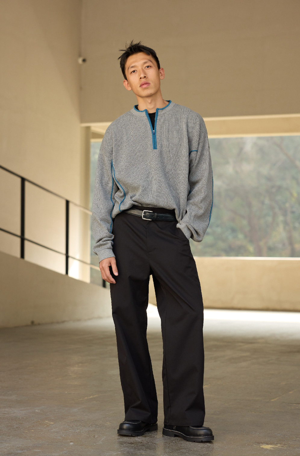 【機能性ウェア】SOERTEXシワ防止 ストレートチノパンツN6522