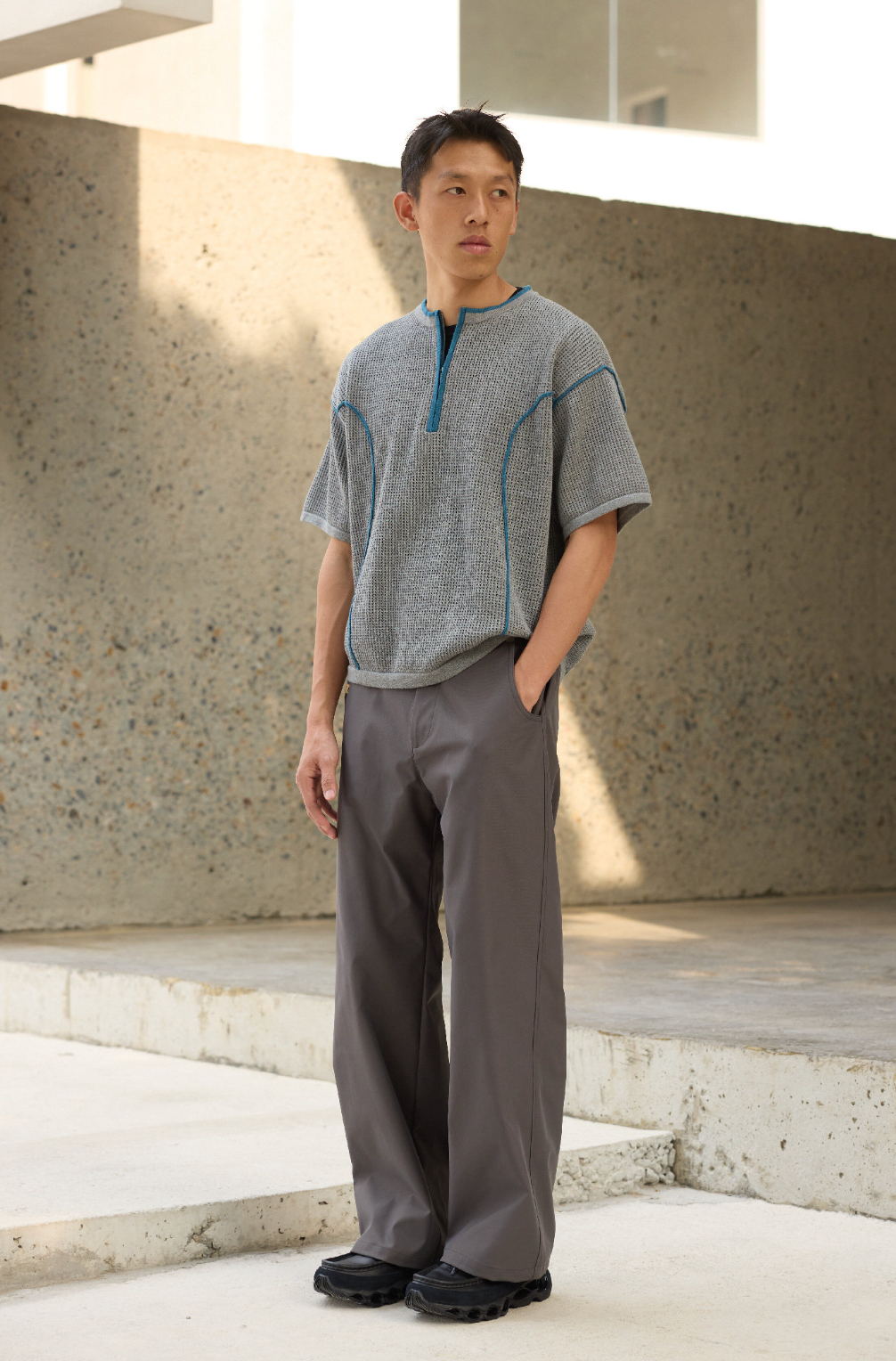 【機能性ウェア】SOERTEXシワ防止 ストレートチノパンツN6522