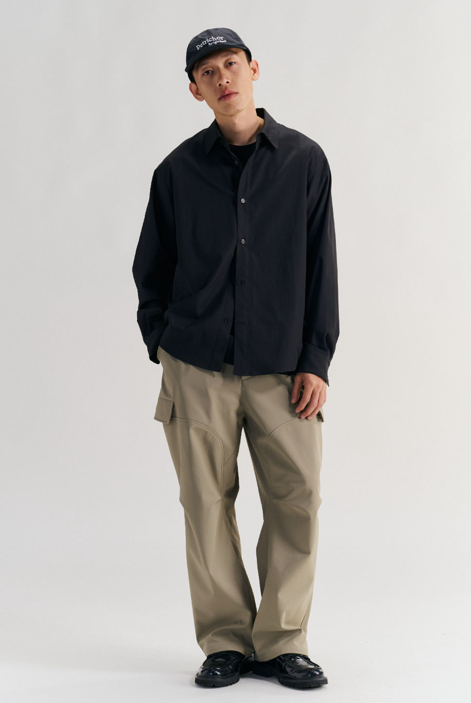 SANERER™ テックファブリック ミニマルシャツ　N6524