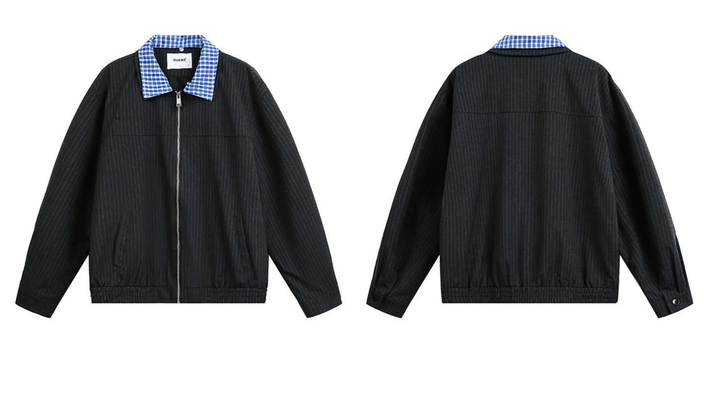 パッチワーク バーン風 クリーンフィットジャケット　N6548