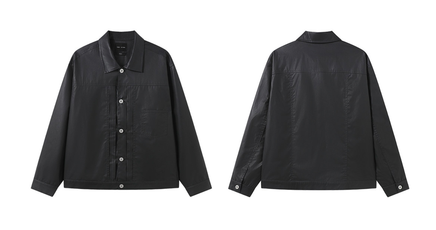 ワックスドTYPE1 スーピマコットンジャケット N6565