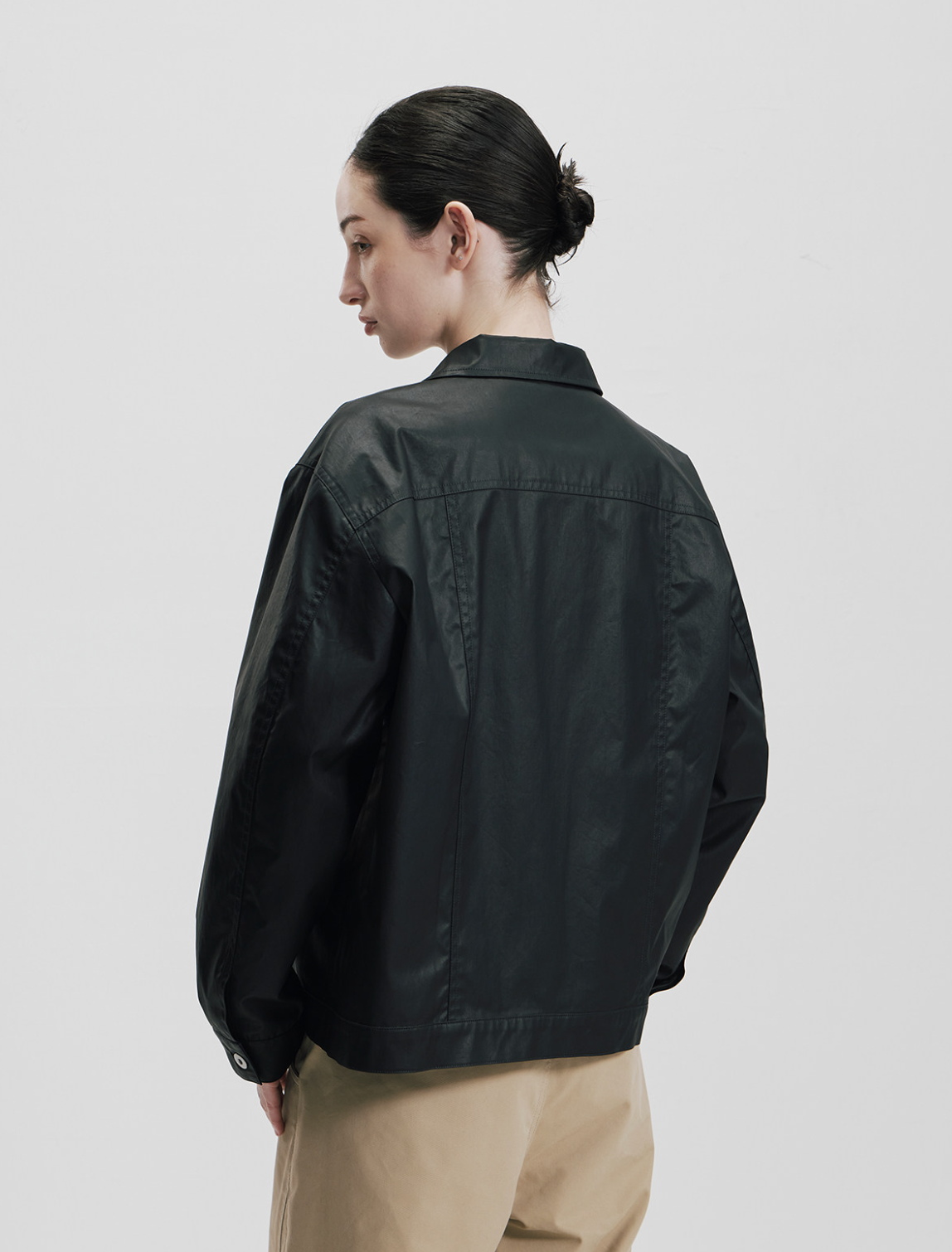 ワックスドTYPE1 スーピマコットンジャケット N6565