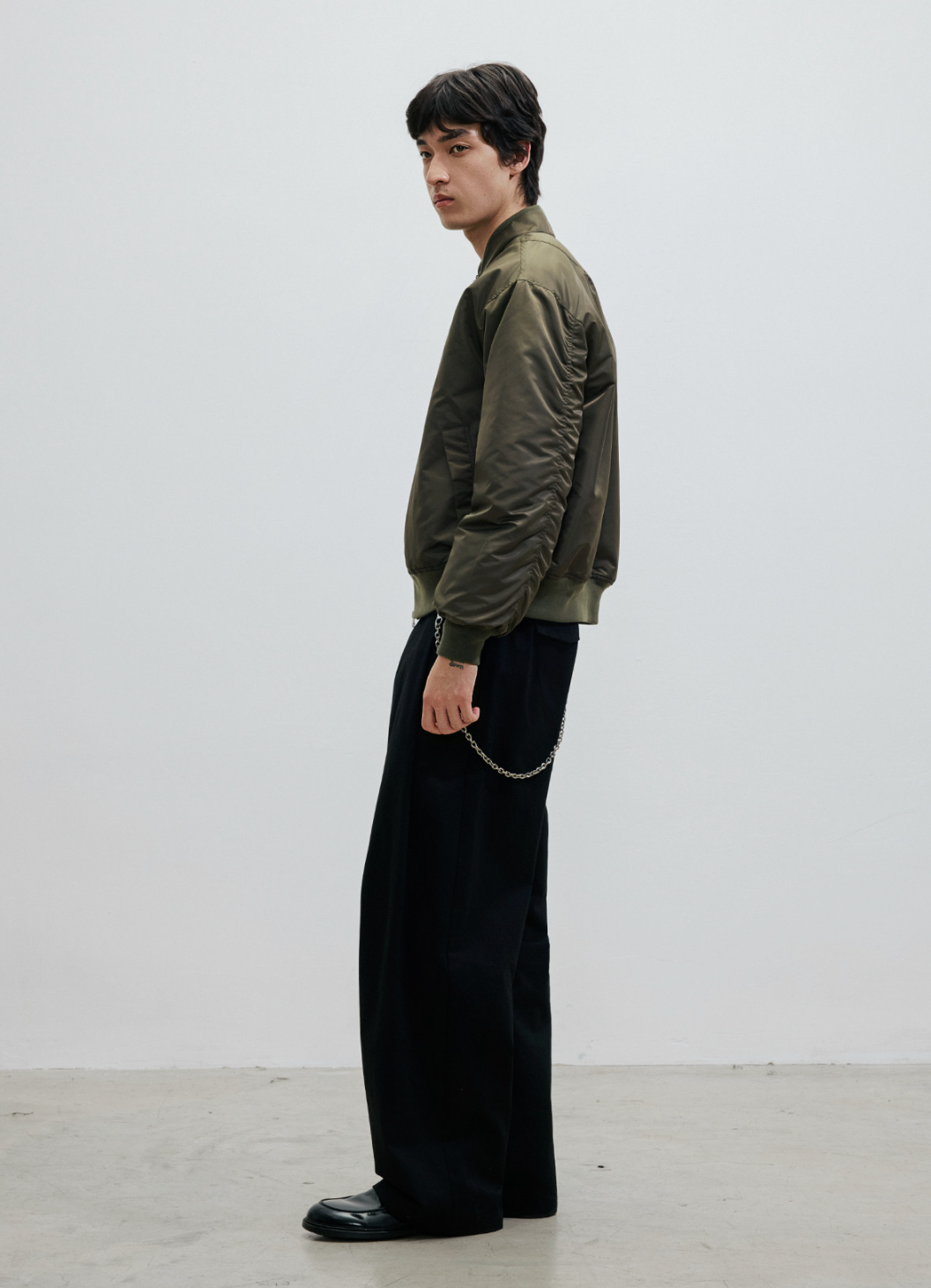 ダブルカラー KLシンサレート ボンバージャケット　N6566