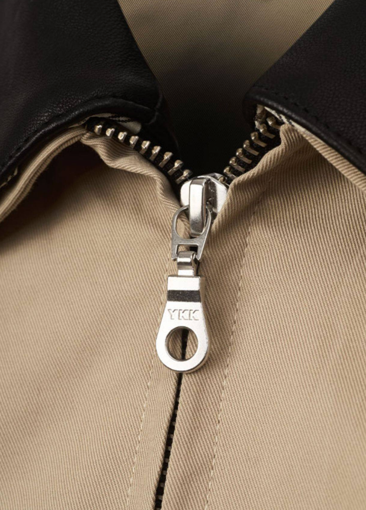 ラムレザー襟 2WAYブリティッシュブルゾン N6632