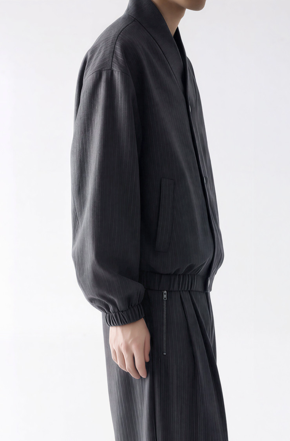 スタンドカラー ライトウインドブルゾン N6639