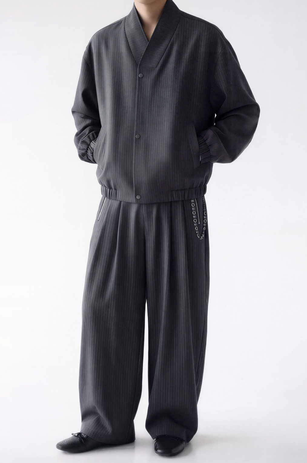 スタンドカラー ライトウインドブルゾン N6639