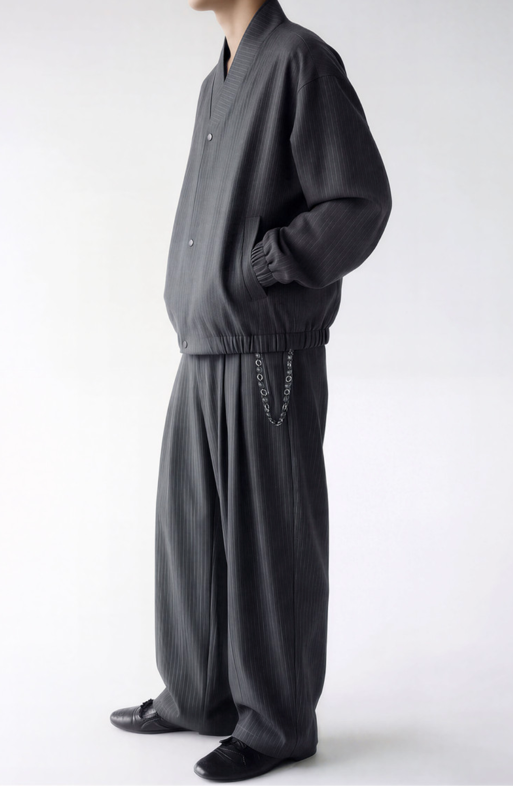 スタンドカラー ライトウインドブルゾン N6639