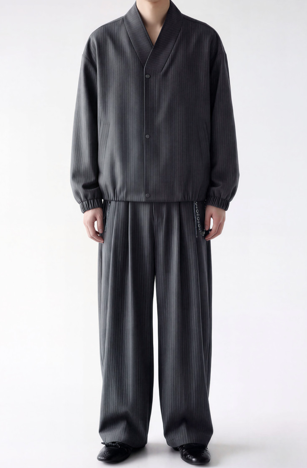 スタンドカラー ライトウインドブルゾン N6639