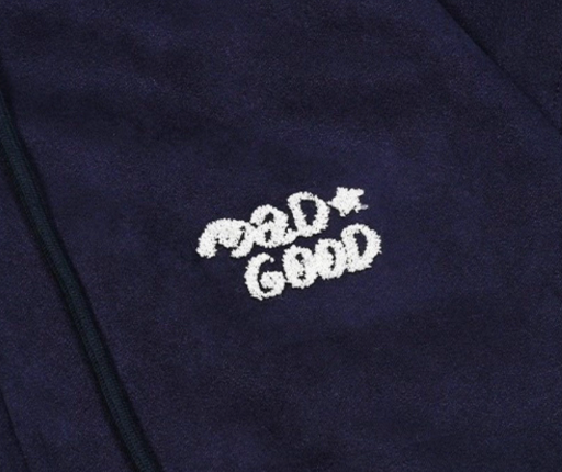 スエードタッチ ジップフーディー/スウェットパンツ N6676