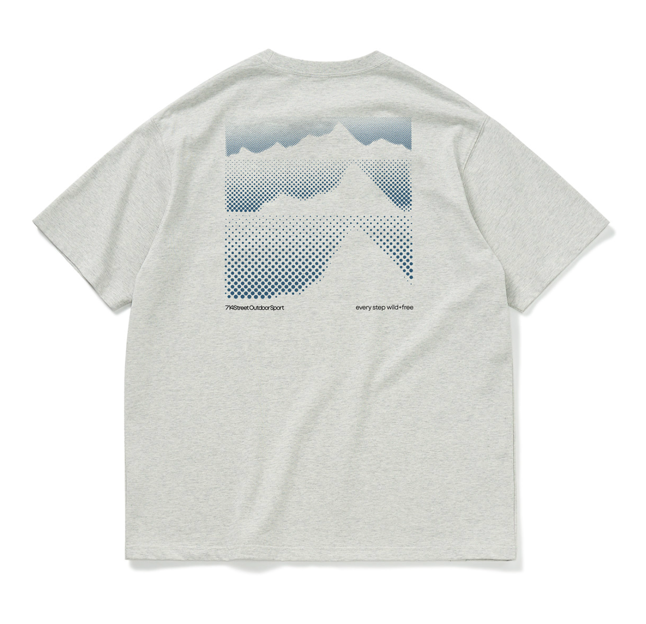 マウンテングラフィック UVカット半袖Tシャツ N7012