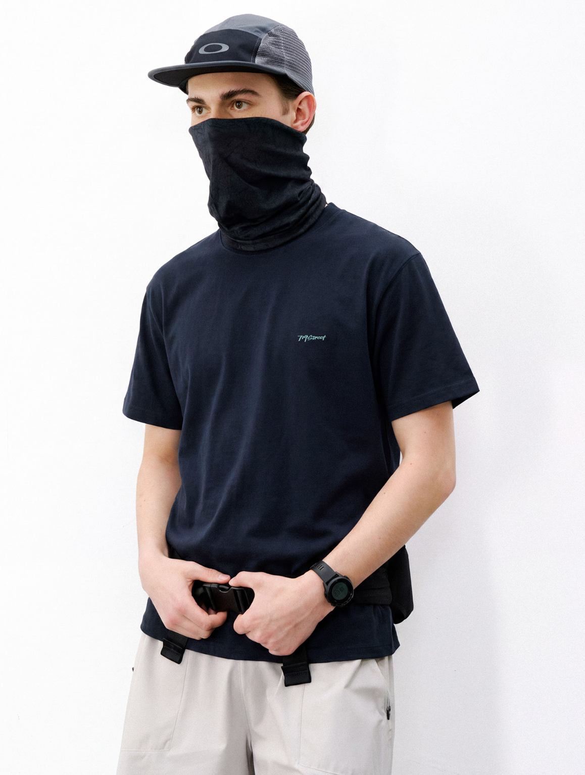 マウンテングラフィック UVカット半袖Tシャツ N7012