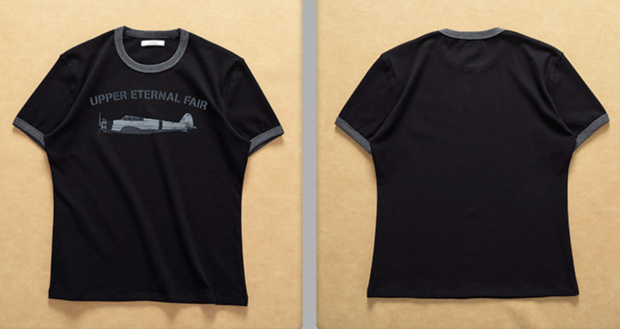 コットンリンガーヴィンテージ配色Tシャツ N7118