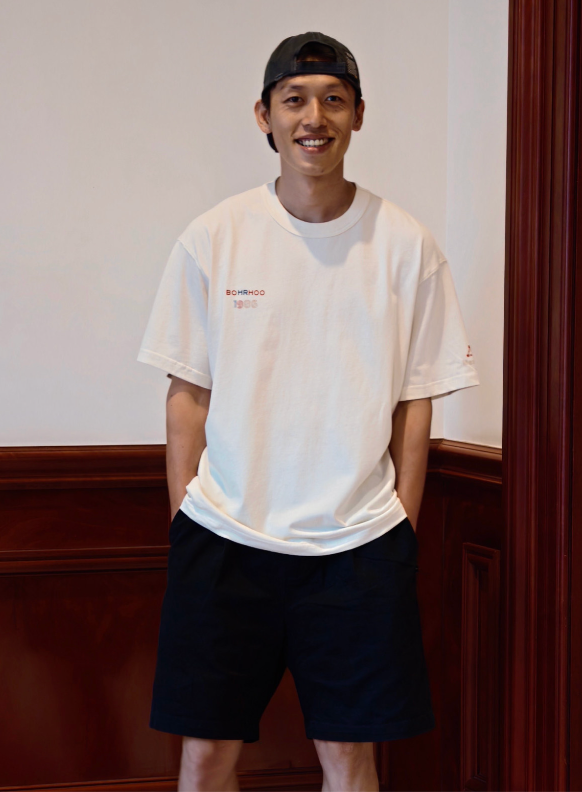 Vintage Cotton Sports Embroidered T-Shirt N7129