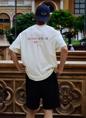 コットンヴィンテージスポーツ刺繍Tシャツ N7129