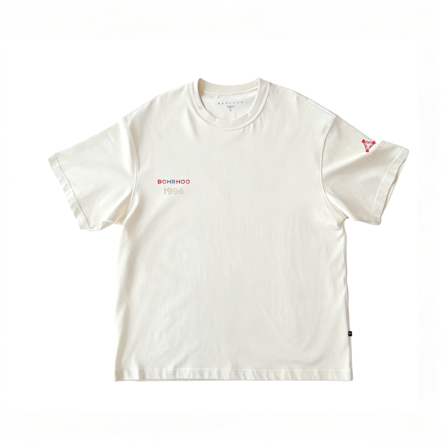コットンヴィンテージスポーツ刺繍Tシャツ N7129
