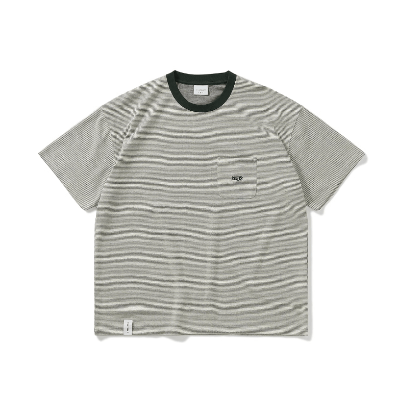 【220G】border pocket t-shirt N5209 - ファッション通販 NNine(ナイン)