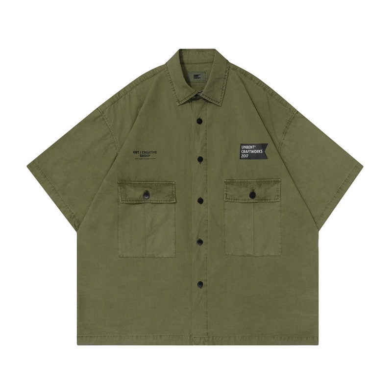 【230G】retro work shirt N3635 - NNine