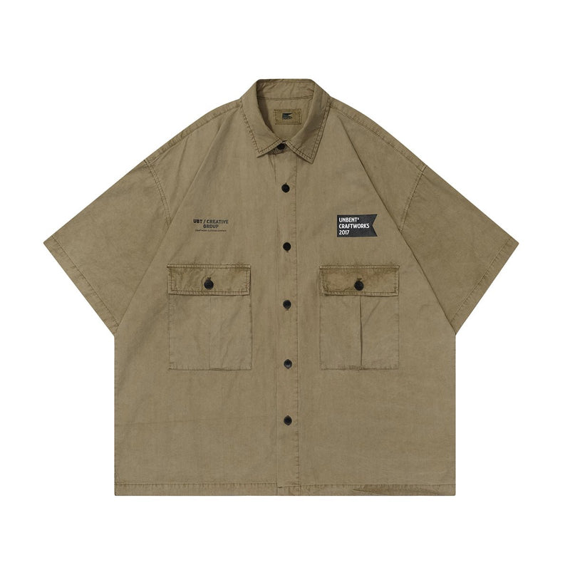 【230G】retro work shirt N3635 - NNine