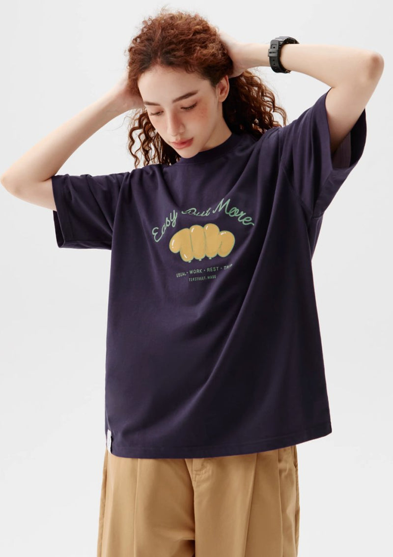 【240G】Balloon art print T - shirt N3955 - NNine