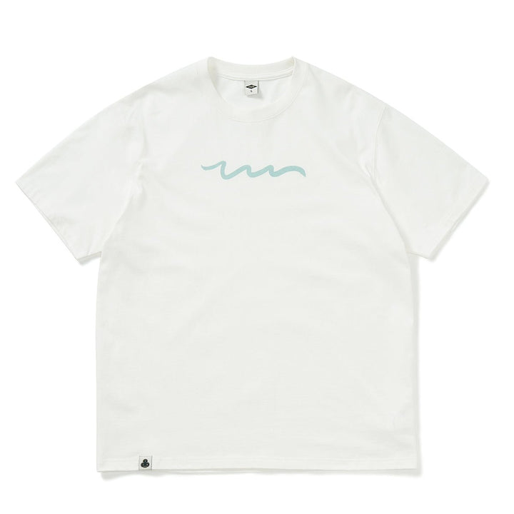 【240G】Basic graffiti print T-shirt N3369 - NNine