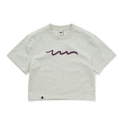 【240G】Basic graffiti print T-shirt N3369 - NNine