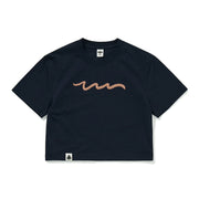 【240G】Basic graffiti print T-shirt N3369 - NNine