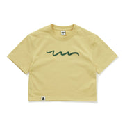 【240G】Basic graffiti print T-shirt N3369 - NNine