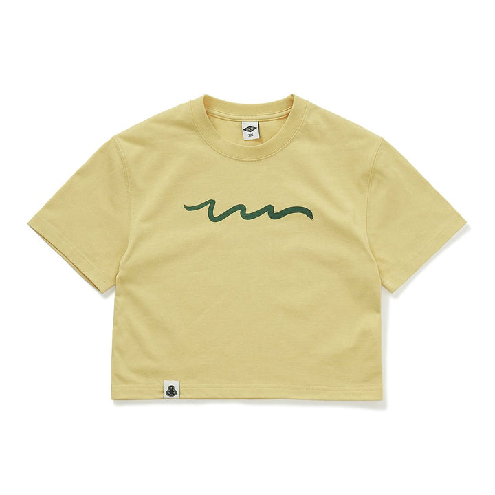 【240G】Basic graffiti print T-shirt N3369 - NNine