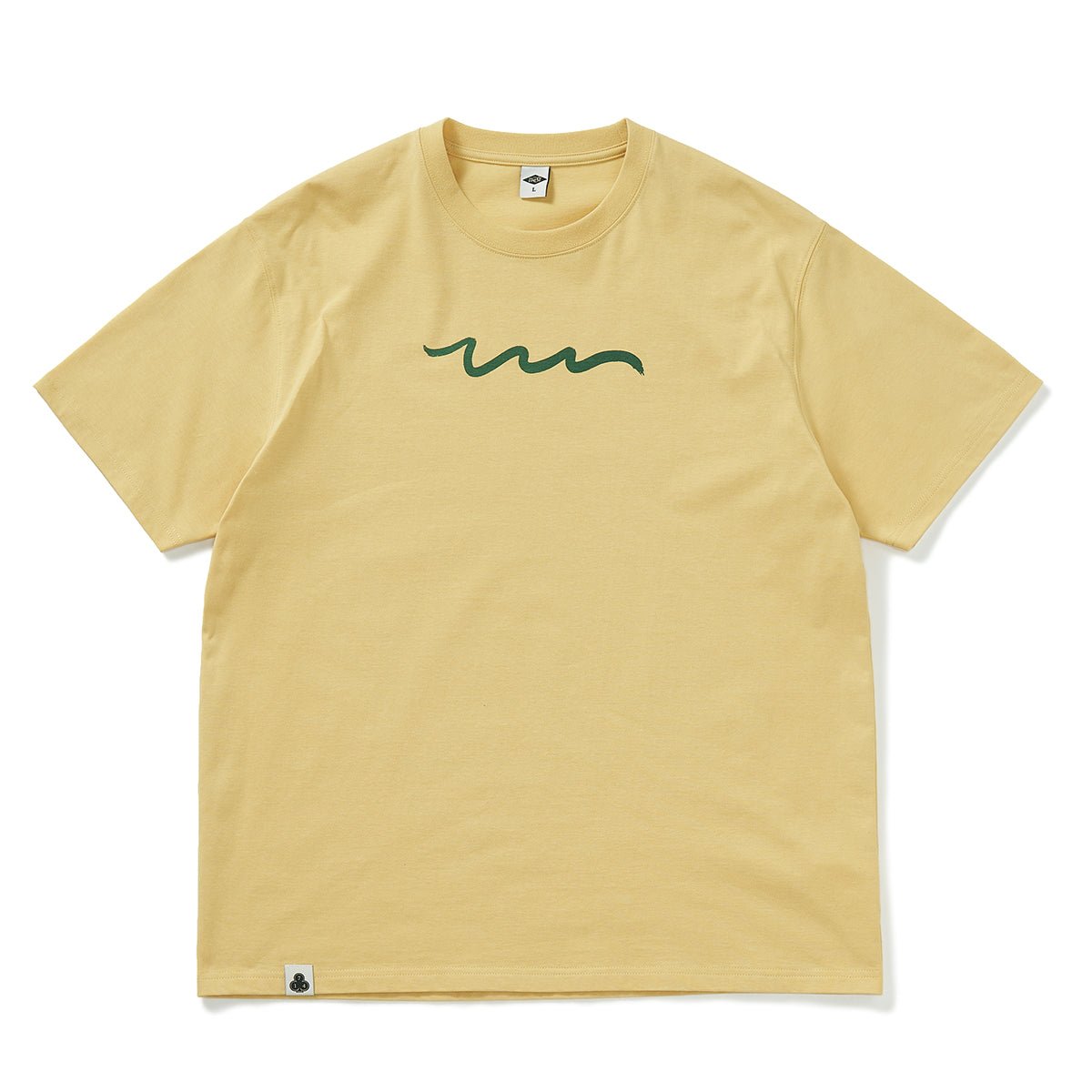 【240G】Basic graffiti print T-shirt N3369 - NNine