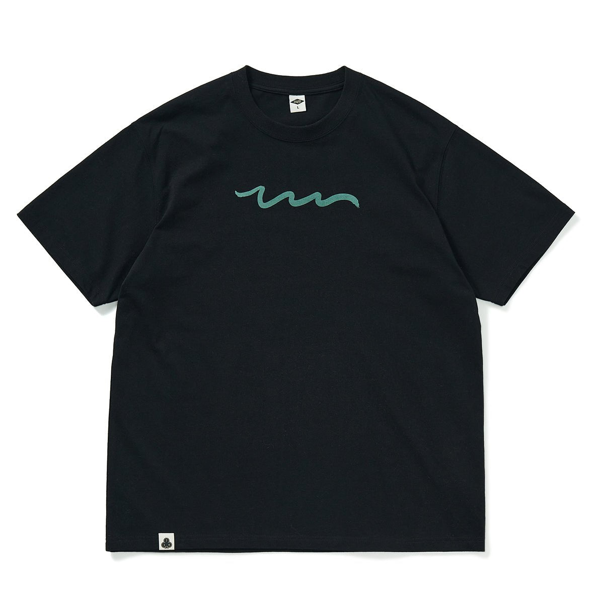 【240G】Basic graffiti print T-shirt N3369 - NNine