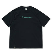 【240G】Basic graffiti print T-shirt N3369 - NNine
