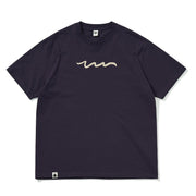 【240G】Basic graffiti print T-shirt N3369 - NNine