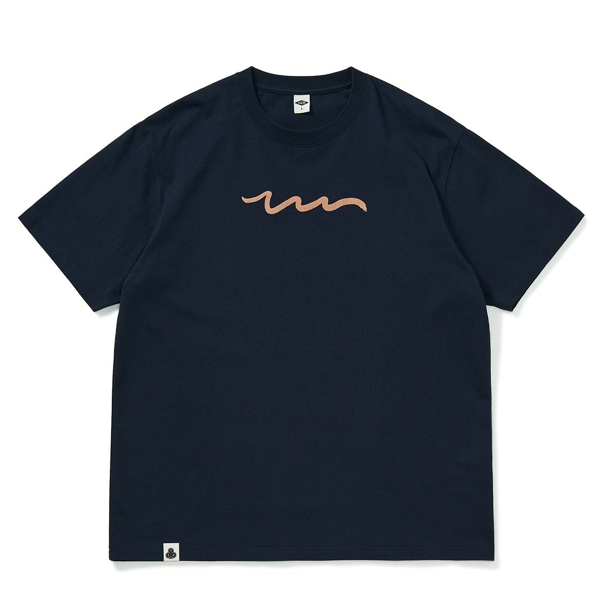 【240G】Basic graffiti print T-shirt N3369 - NNine
