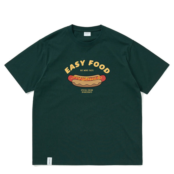 【240G】hot dog logo print t - shirt / プリントT N3614 - NNine