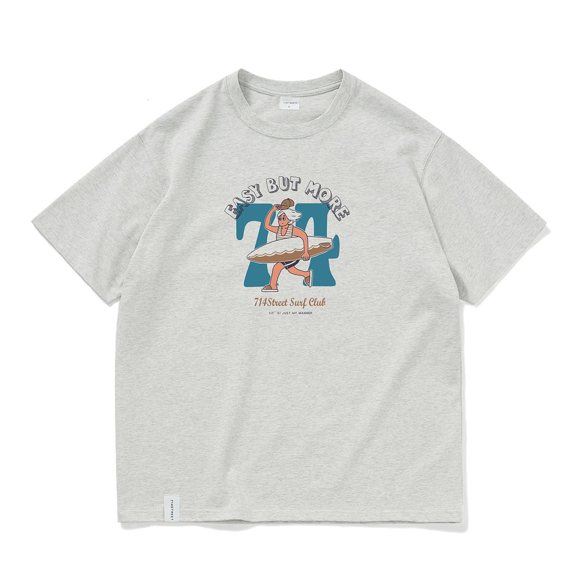 【240G】surfer logo print t - shirt N3610 - NNine