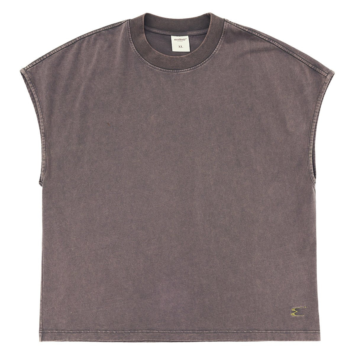 【240G】Washed vest T-shirt N3535 - NNine