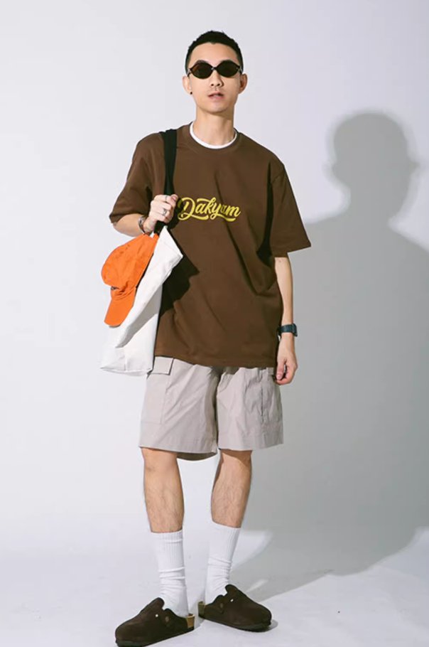 【250G】brand logo t - shirt / ロゴT N3716 - NNine