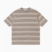 【250G】retro border t - shirt N3868 - NNine