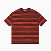 【250G】retro border t - shirt N3868 - NNine