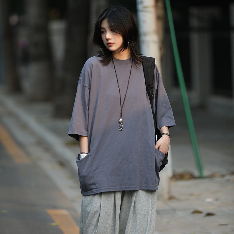 【250G】Short sleeve crash t-shirt N3507 - NNine