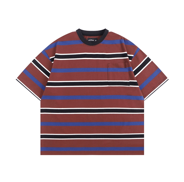 260gヘビーウェイト加工 ボーダーTシャツ / HEAVY BORDER TEE N5444 - メンズファッション通販 NNine(ナイン)