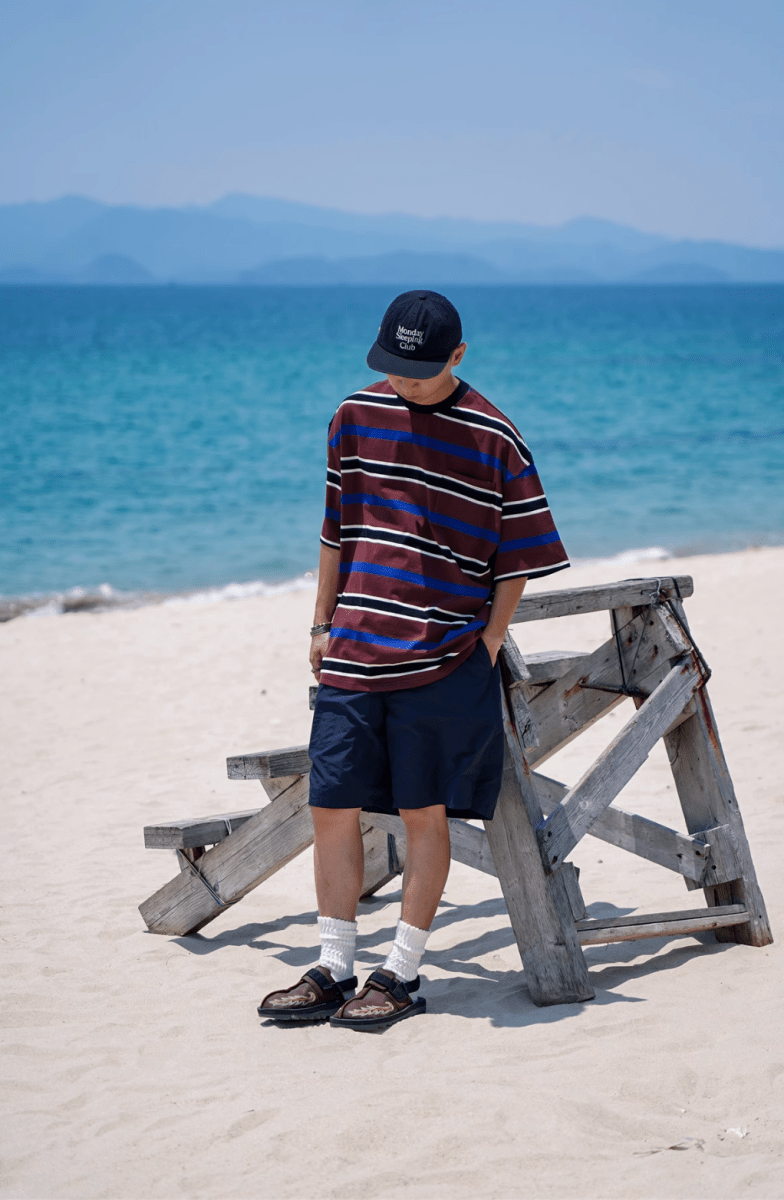 260gヘビーウェイト加工 ボーダーTシャツ / HEAVY BORDER TEE N5444 - メンズファッション通販 NNine(ナイン)