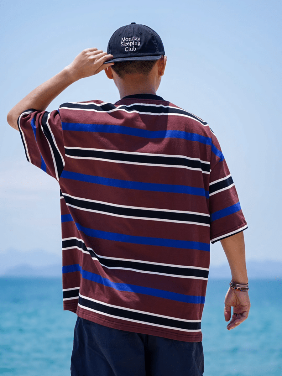 260gヘビーウェイト加工 ボーダーTシャツ / HEAVY BORDER TEE N5444 - メンズファッション通販 NNine(ナイン)