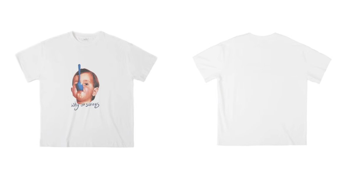 【260G】Boy print T-shirt N3492 - NNine