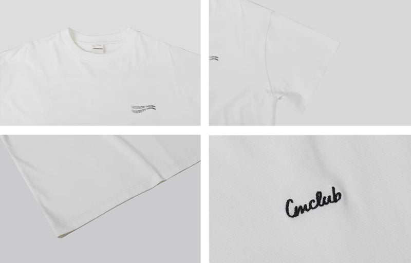 【260G】Cleanfit back print t - shirt / バックプリントT N3669 - NNine