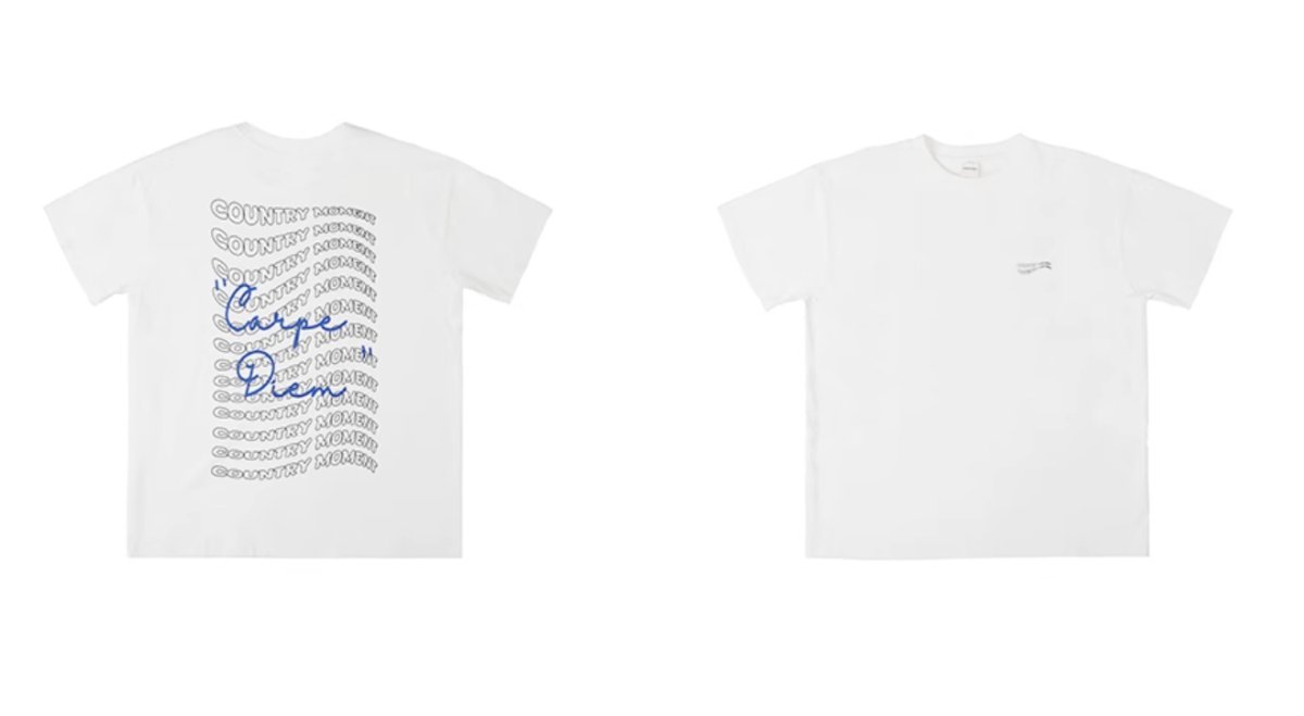 【260G】Cleanfit back print t - shirt / バックプリントT N3669 - NNine