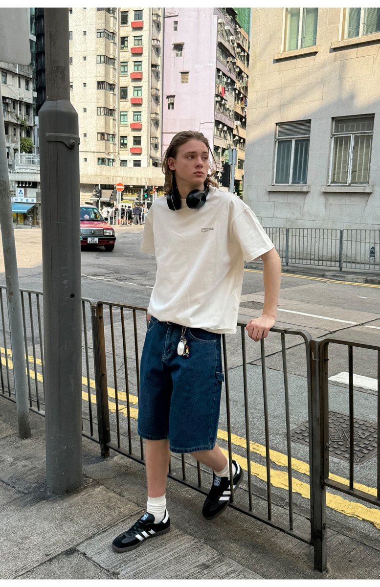 【260G】Cleanfit back print t - shirt / バックプリントT N3669 - NNine